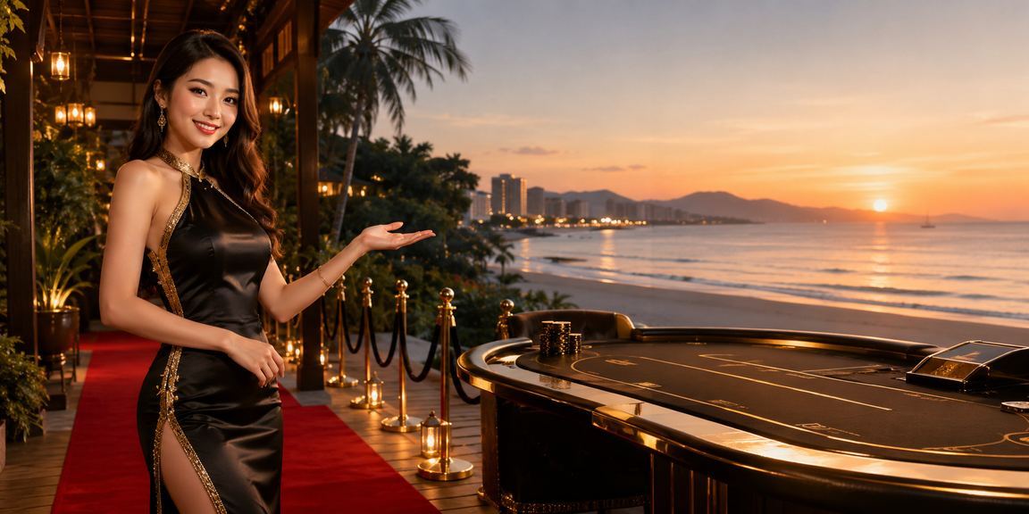 Người chơi Baccarat tại Đà Nẵng thưởng thức cà phê và theo dõi giải thưởng live casino trên màn hình