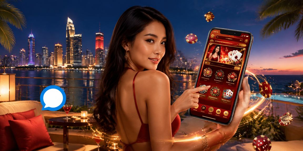 Người dùng tại TP.HCM trải nghiệm casino mobile trên bãi biển