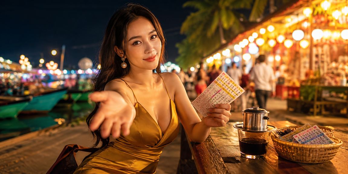 Người dùng Phú Quốc kiểm tra kết quả xổ số và thanh toán qua ví điện tử